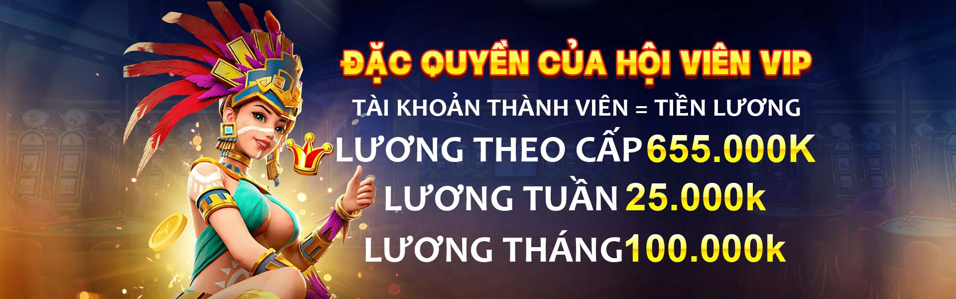 Banner khuyến mãi độc quyền app qh88
